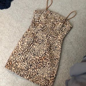 Blue Spero New with tags Cheetah Print Dress